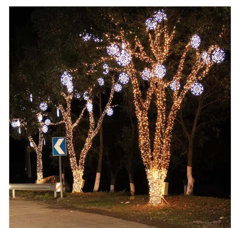 Instalație 100m cu 1000 LED-uri