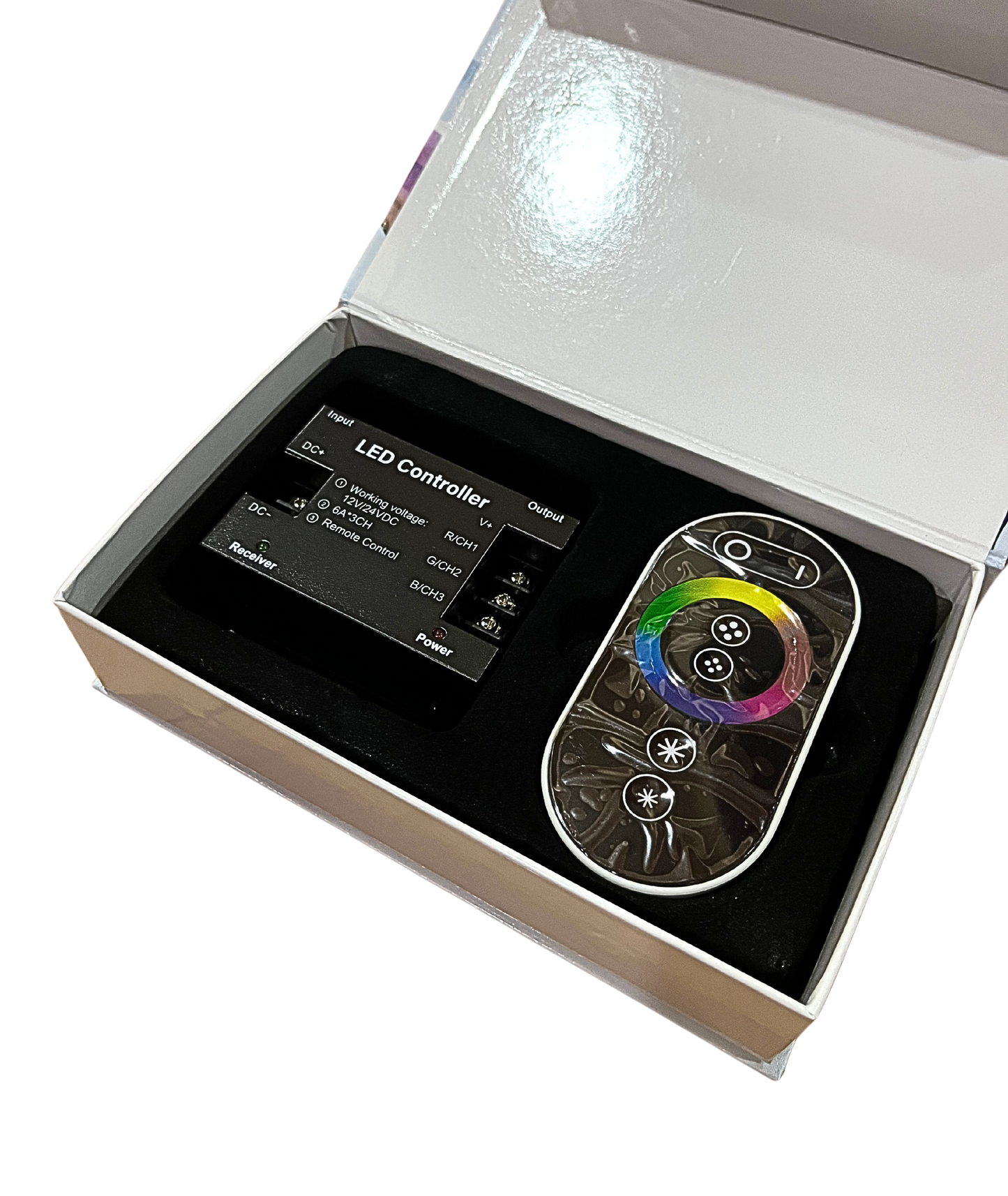 Controller Touch LED RGB cu Reglare Luminozitate 432W