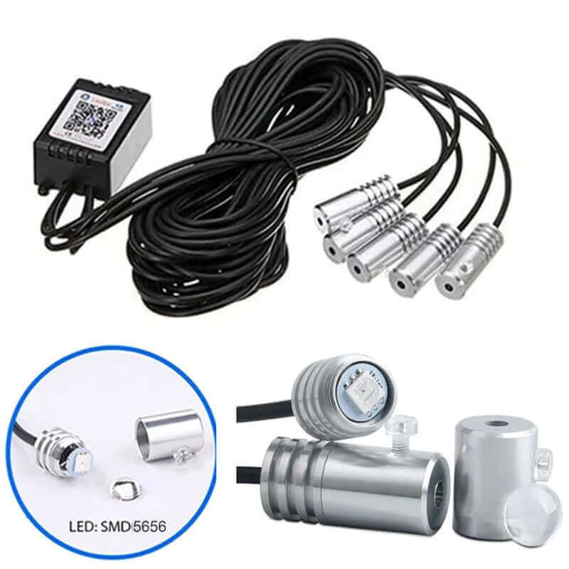 Sistem de benzi LED pentru ambient auto