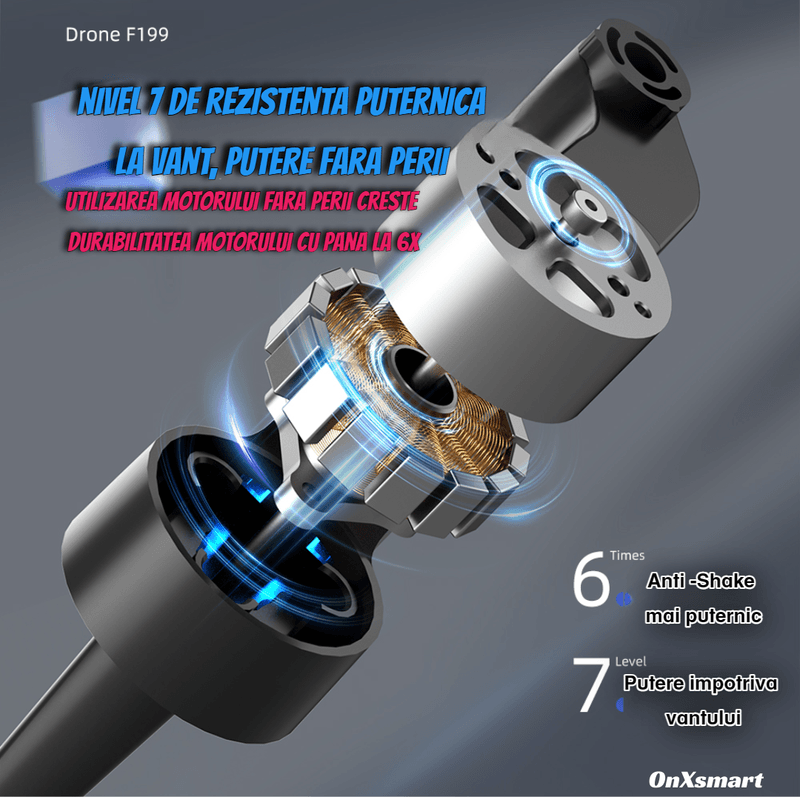 Motor fără perii dronă F199