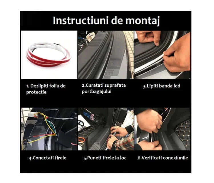 Iluminare spate automobil