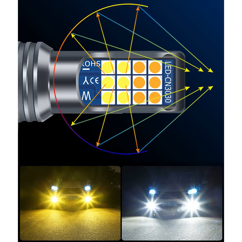 upgrade lumini mașină led H11 H9 H8 12V 24V