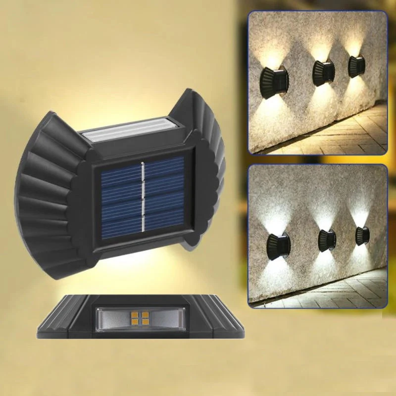 Lămpi solare LED exterior, iluminat puternic 4000K