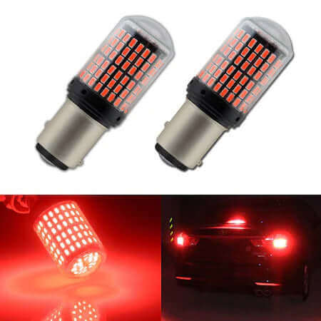 Set 2 Becuri LED 1157 Cu Funcție de Poziție și Stop Frână