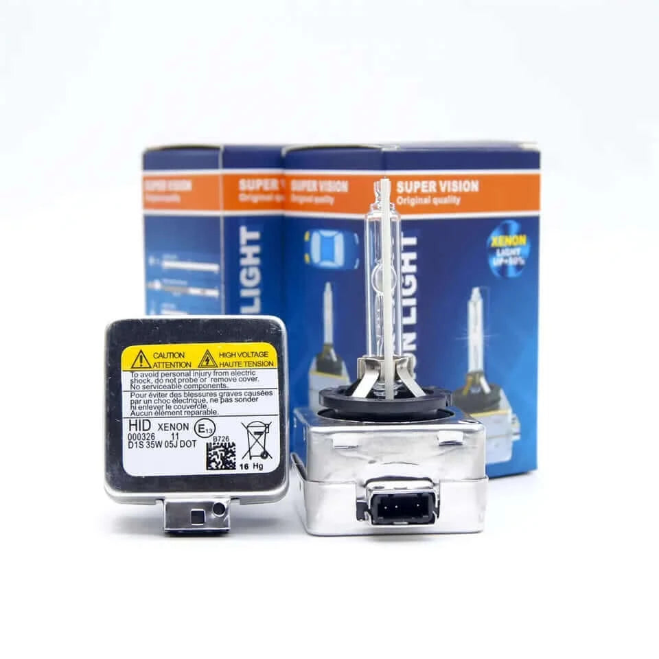 Faruri auto cu becuri Xenon D3S 35W 4300K SuperVision vizibilitate maxima