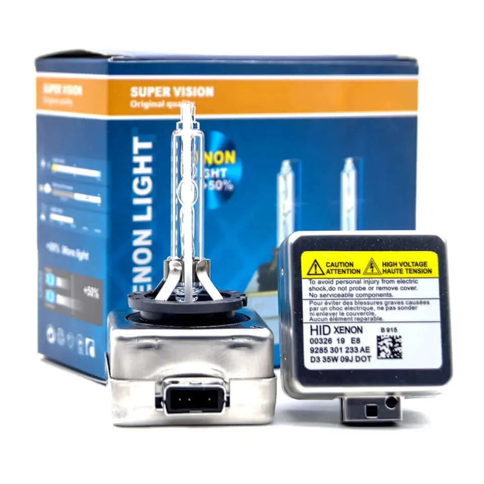 Becuri auto D3S Xenon 35W 4300K SuperVision faruri lumina puternica