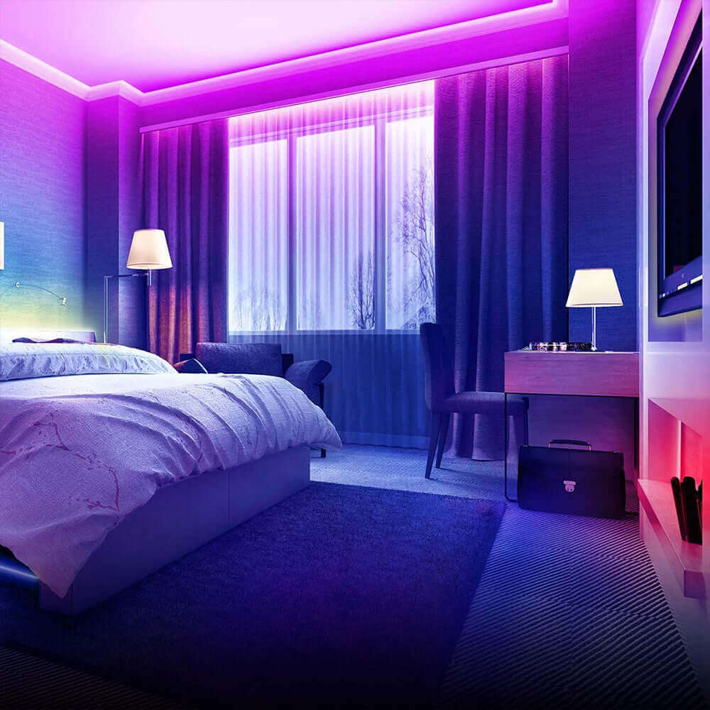 LED RGB 5050 Premium 3 Randuri, Iluminare Intensă 180 LED-uri/m
