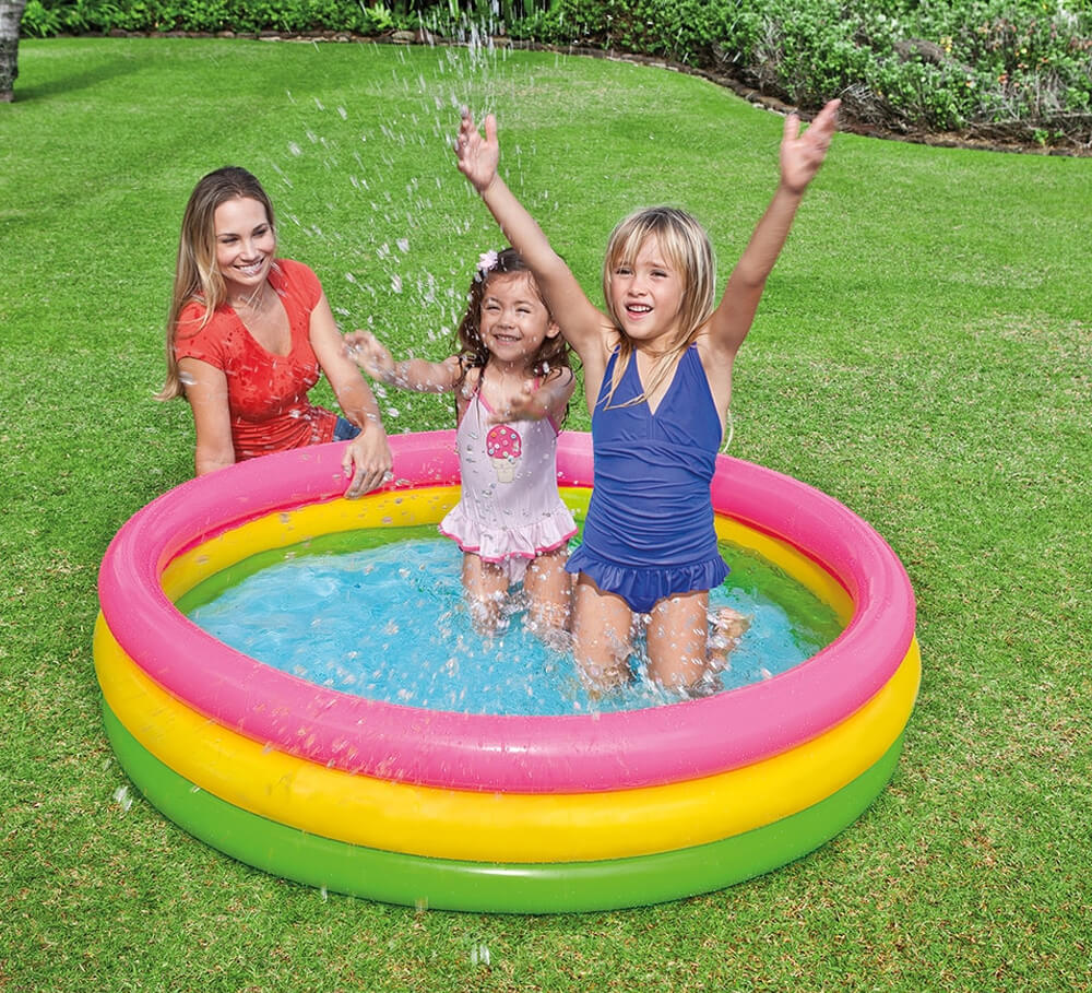 Piscină Gonflabilă Copii cu Bază Moale - Distracție Sigură pentru cei Mici
