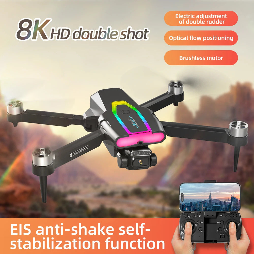 Dronă F199 cu stabilizare EIS anti-shake