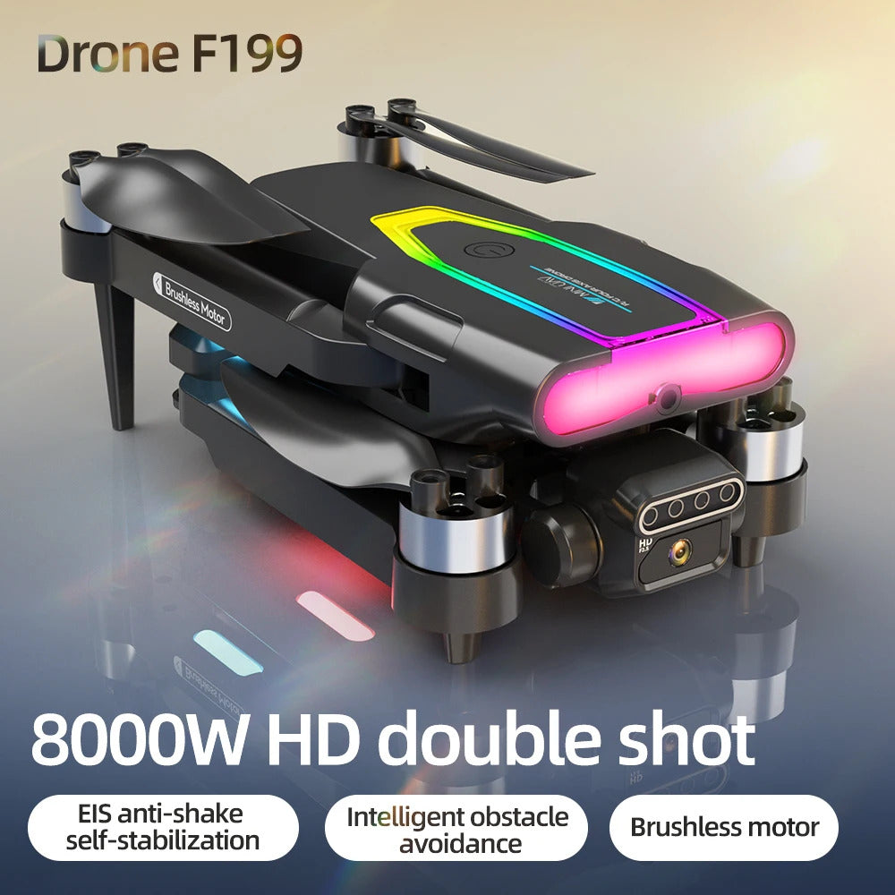 Cameră 8K Ultra HD dronă F199