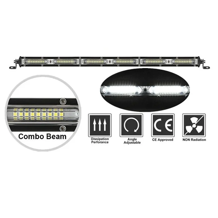 Proiector LED Auto 6000K, Putere 360W-720W pentru Siguranță