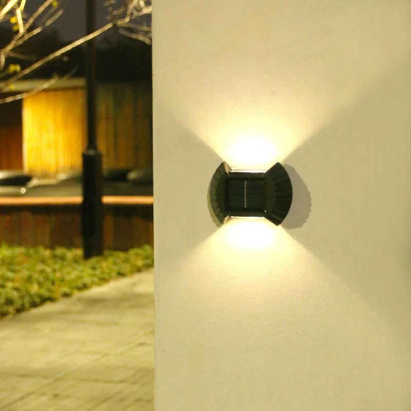 Lămpi solare pentru perete cu iluminare sus-jos 4000K
