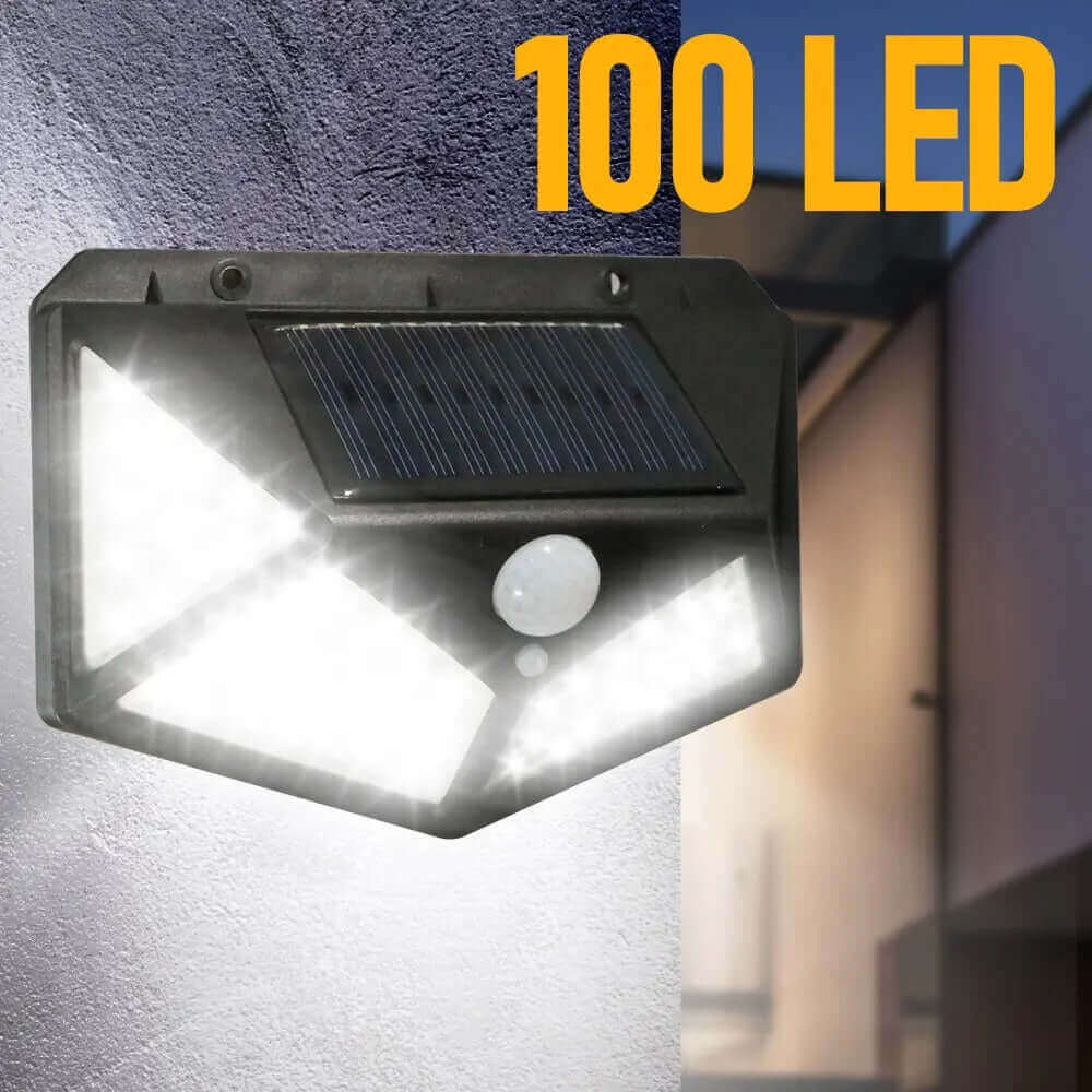 Lampa Solară Perete 100 LED