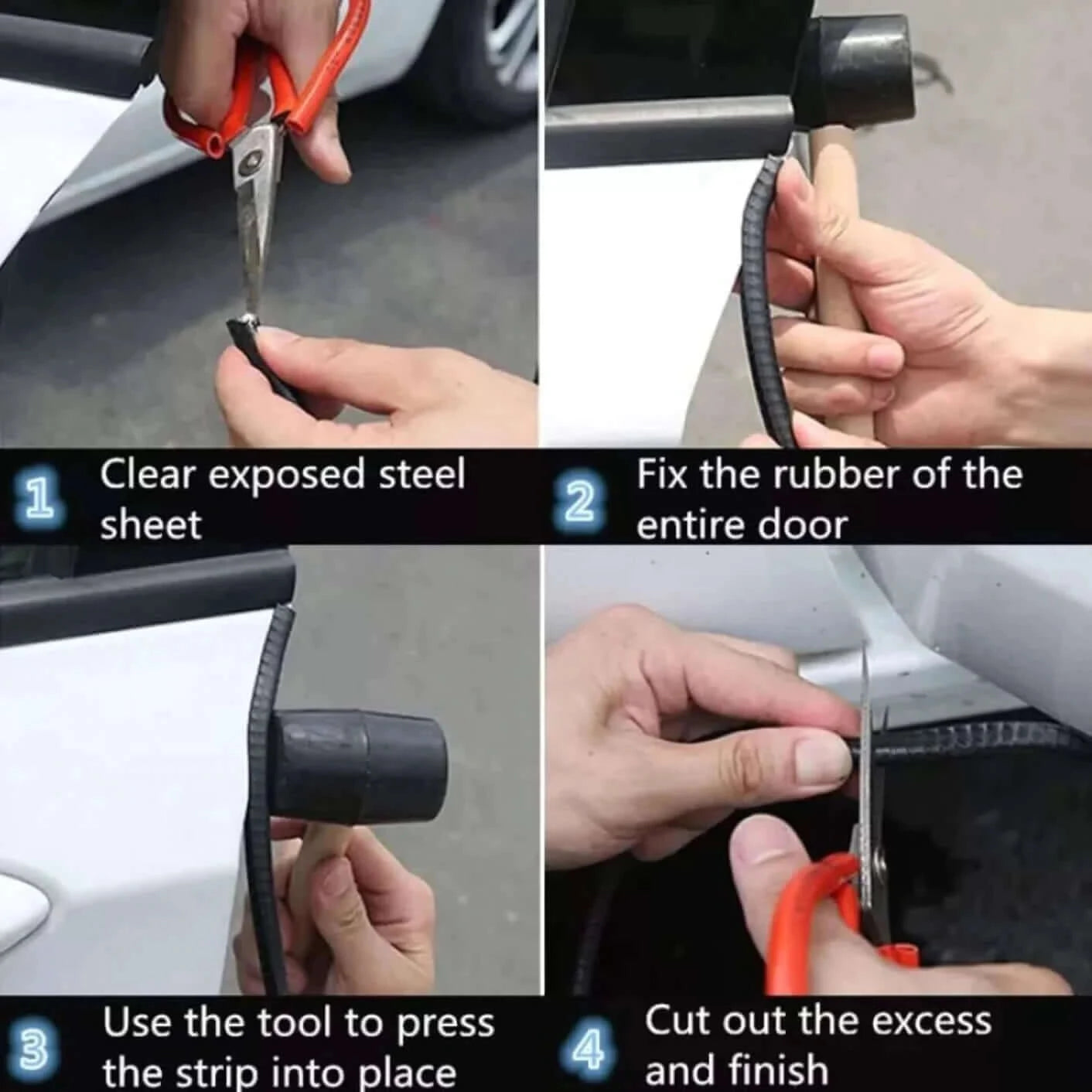Benzi protectoare pentru usi