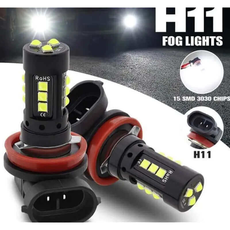 Becuri LED Auto Puternice - 80W, 6000K