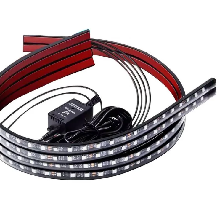 Benzile LED RGB pentru exteriorul mașinii