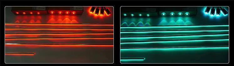 Fir luminoasă cu control RGB