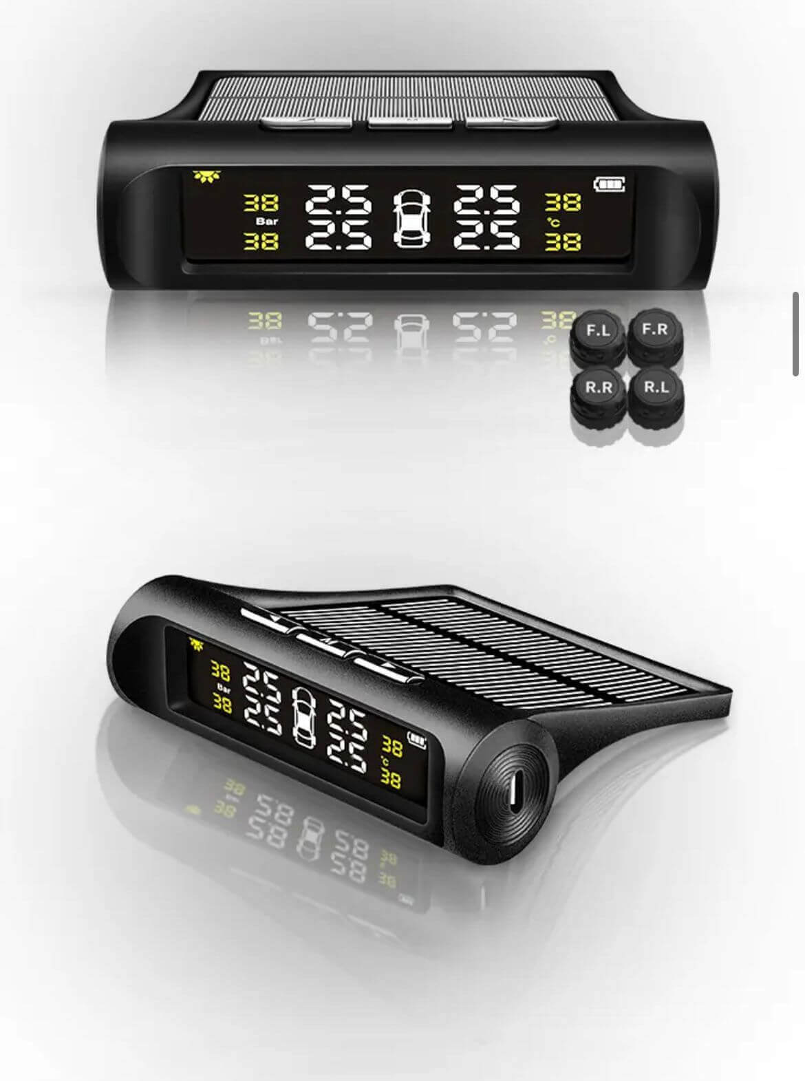 Set 4 senzori presiune anvelope solari