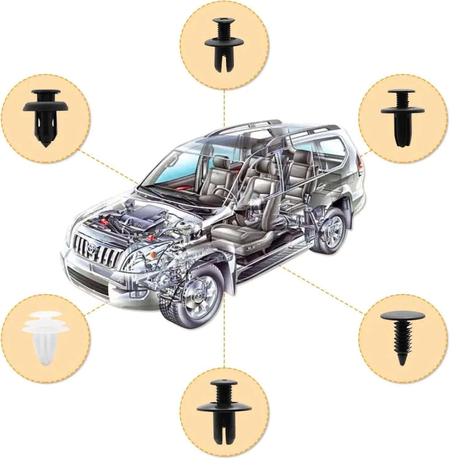 Kit de fixare auto