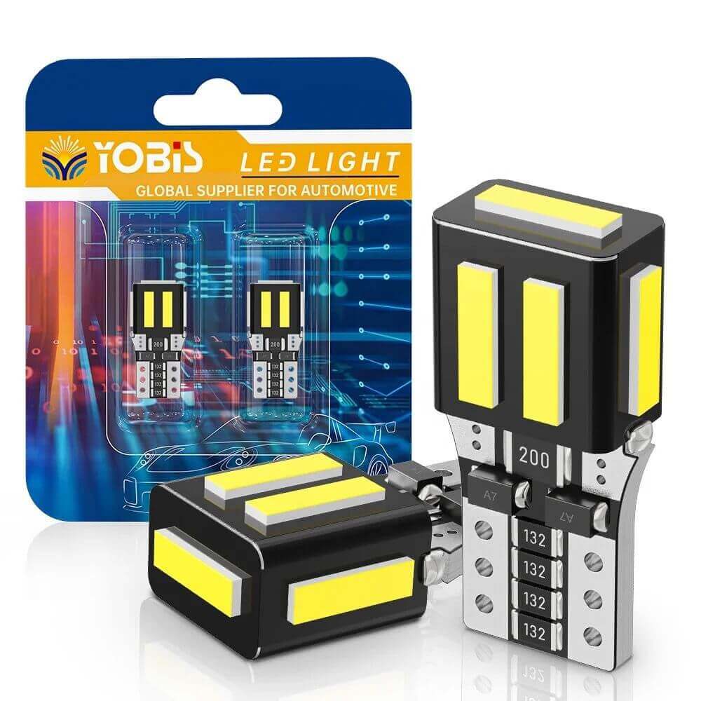 Set Becuri LED T10 6000K - Iluminat Auto