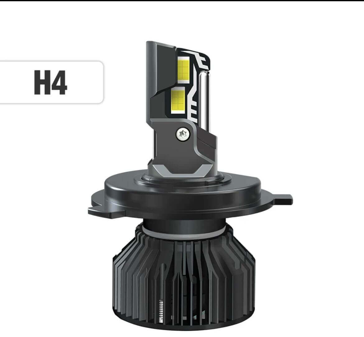 H4 LED - Temperatură 6000K, Fără Eroare