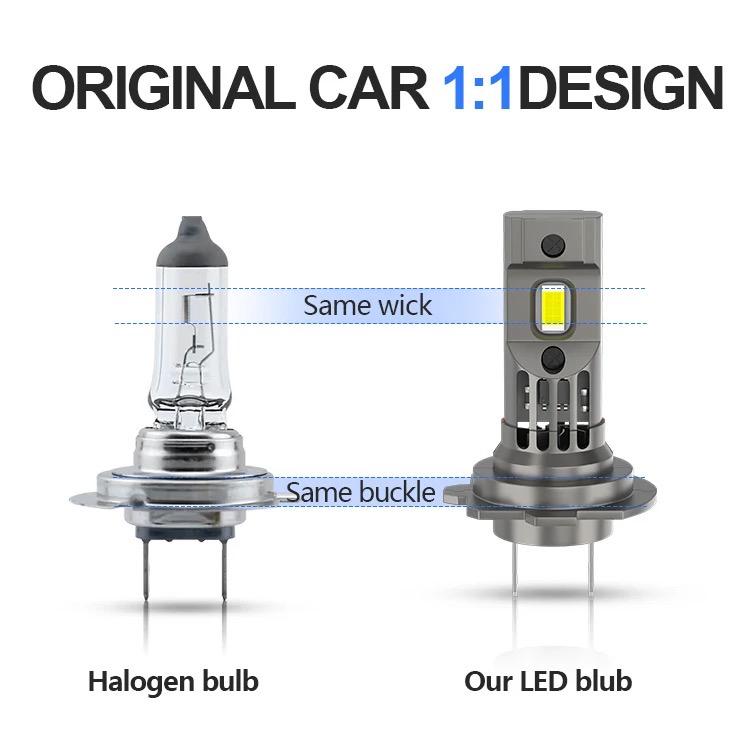 Set Becuri Auto LED H7 Model Nou 2024