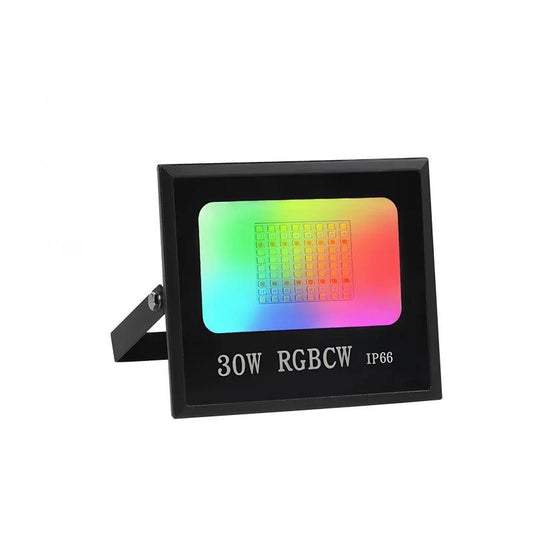 Proiector LED RGB 30W cu 16 culori și 4 efecte IP66