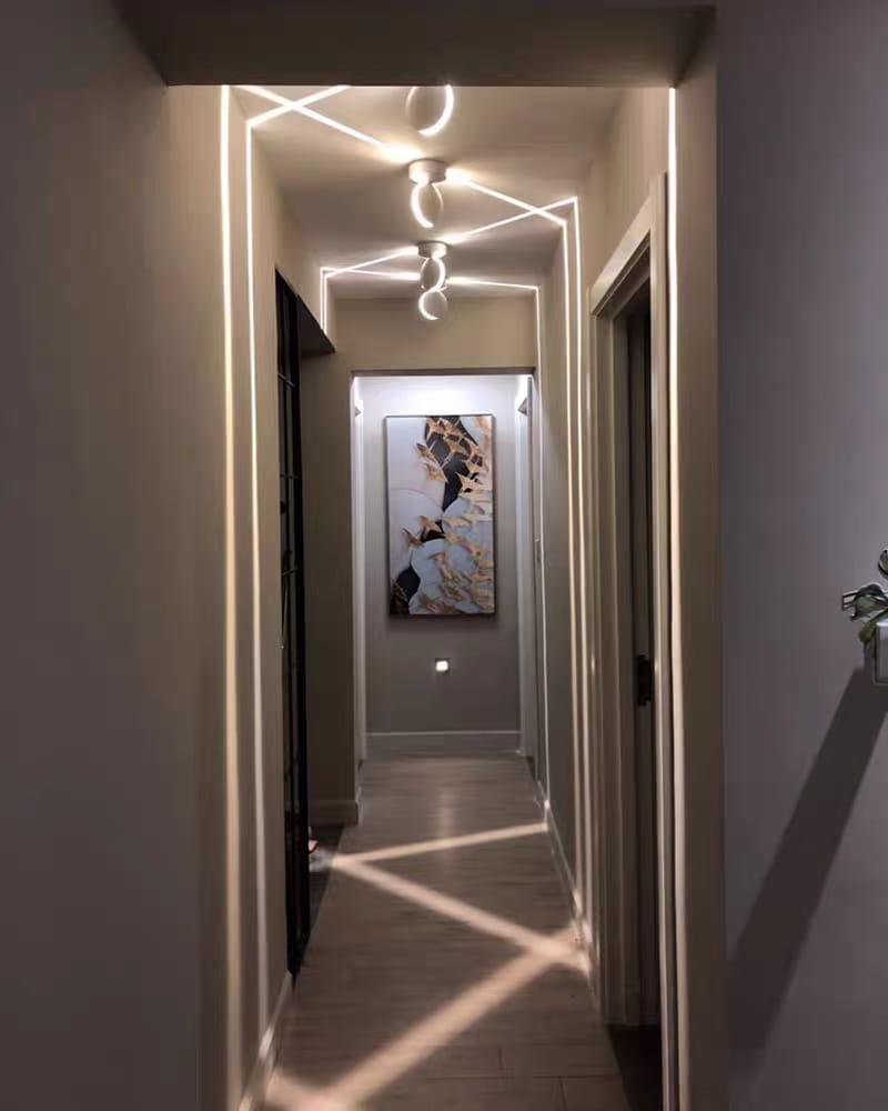 Lumină ambientală LED stânga și dreapta