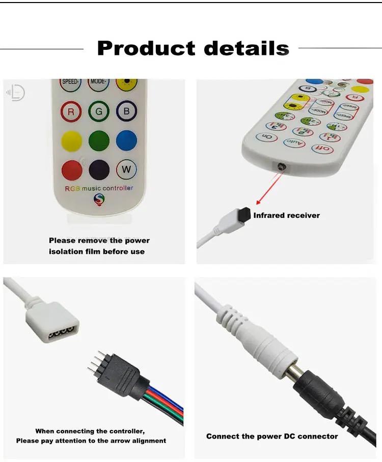 Controler Touch LED RGB cu Reglare Precisa a Culorilor și Luminozității
