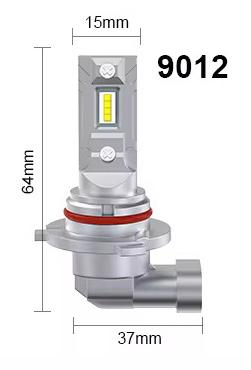 Becuri LED 9012 Auto CANBUS instalare rapidă Plug & Play 2025