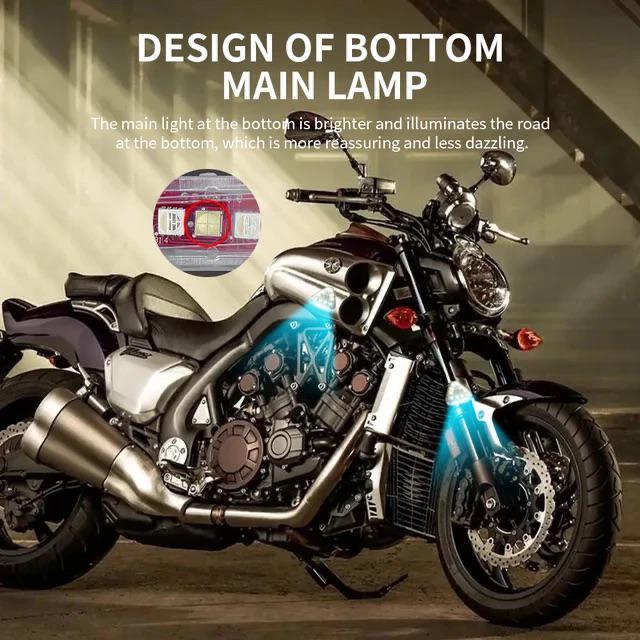 Stroboscop LED RGB 3500mAh cu USB pentru mașini și motociclete