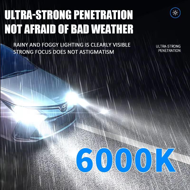 iluminare auto led h1 150w lumina alba rece 19000lm