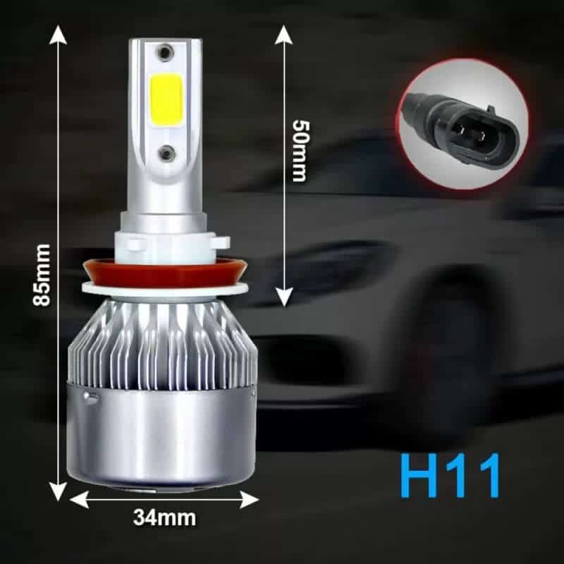 Becuri auto cu luminozitate puternică