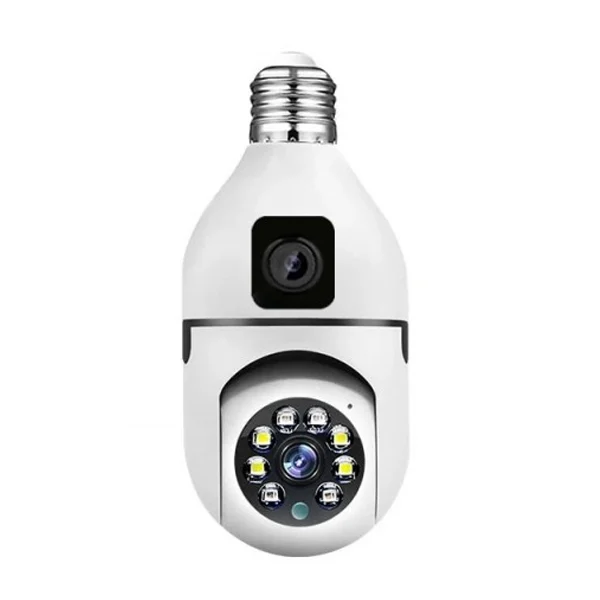 camera supraveghere tip bec WiFi 360 grade E27 Full HD