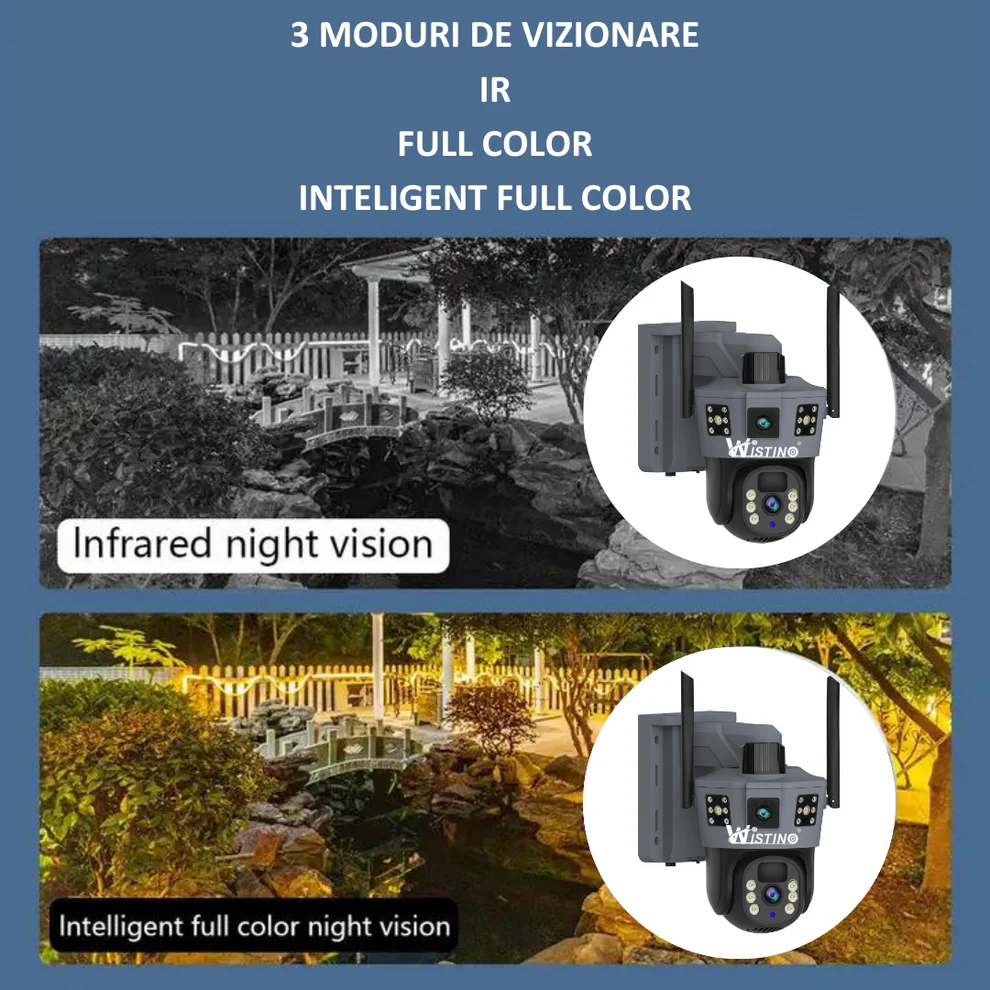 camera supraveghere solara inteligenta full hd 1080p