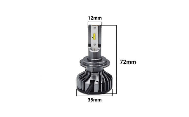 Set 2 becuri LED canbus auto, compatibile 9-48V