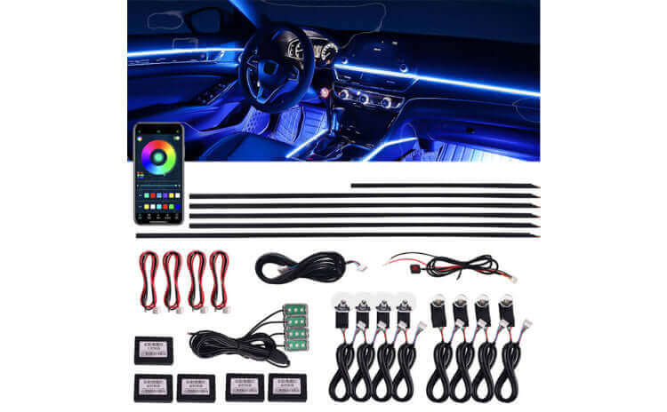 Kit luminos flexibil cu conectivitate Bluetooth