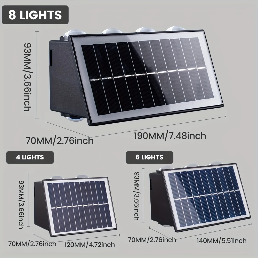 instalare lampă solară de perete rezistentă la intemperii
