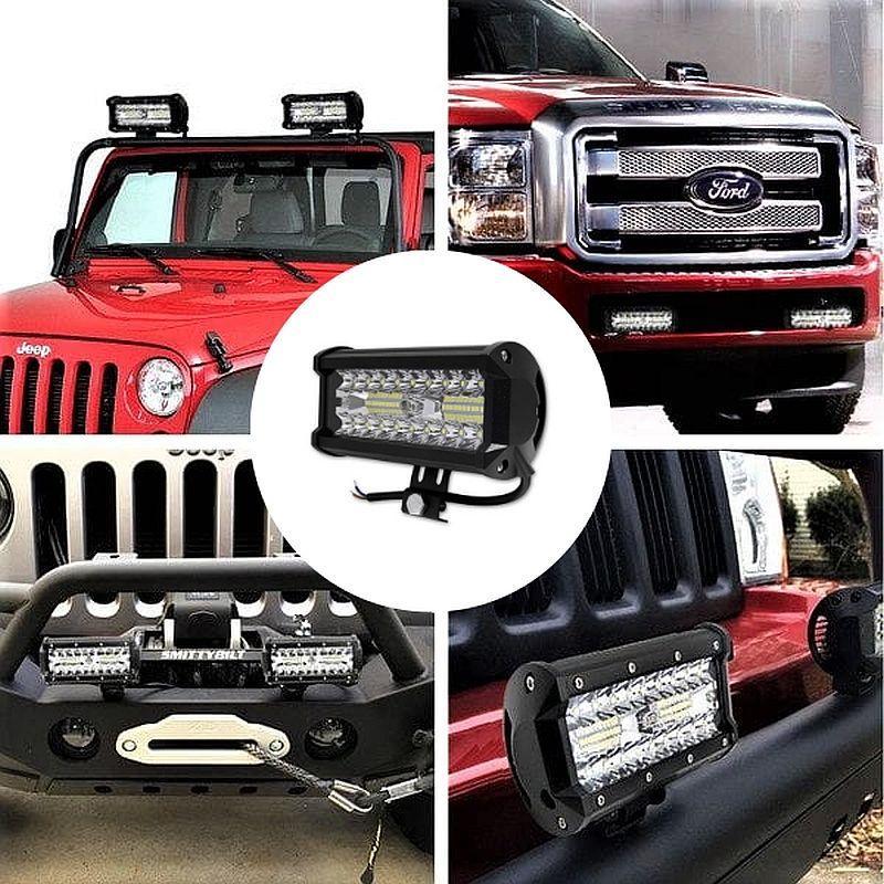 Proiector LED Bar 6.5 Inch pentru Vehicule Off-Road