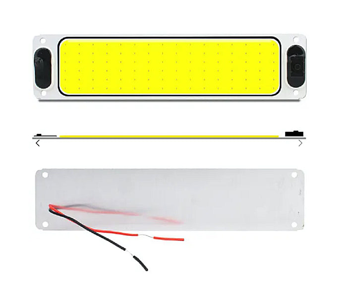 set 2 plăci LED COB auto compatibile 12-24 volți
