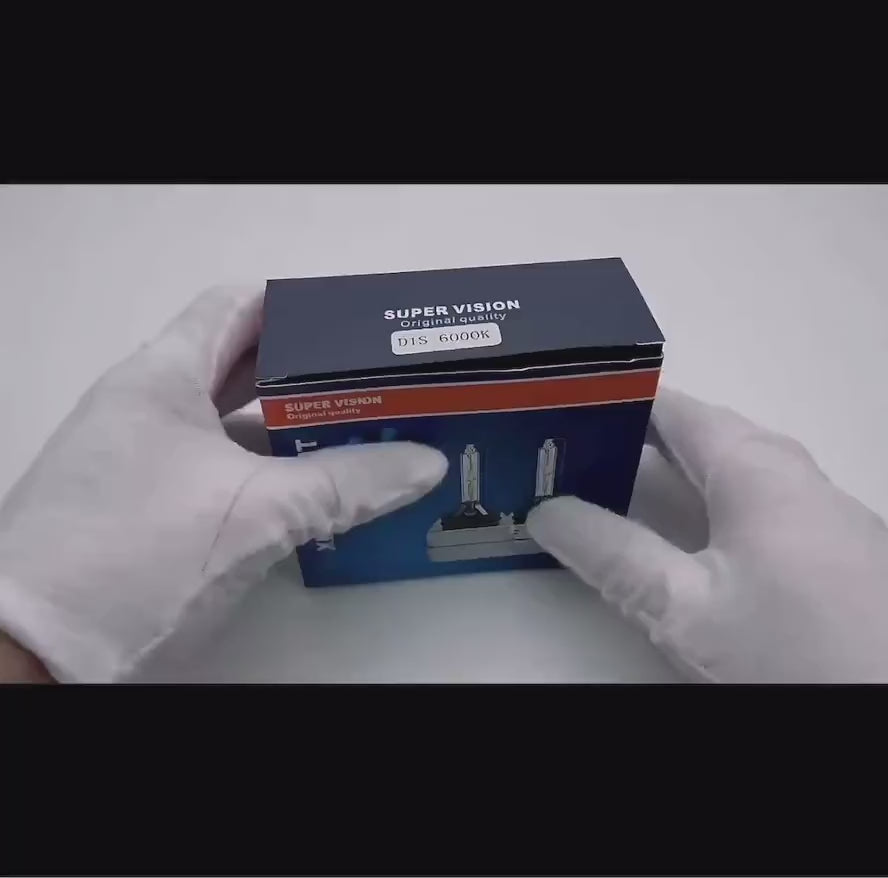 Becuri Xenon D3S SuperVision - Temperatură 6000K, Putere 35W pentru Mașini