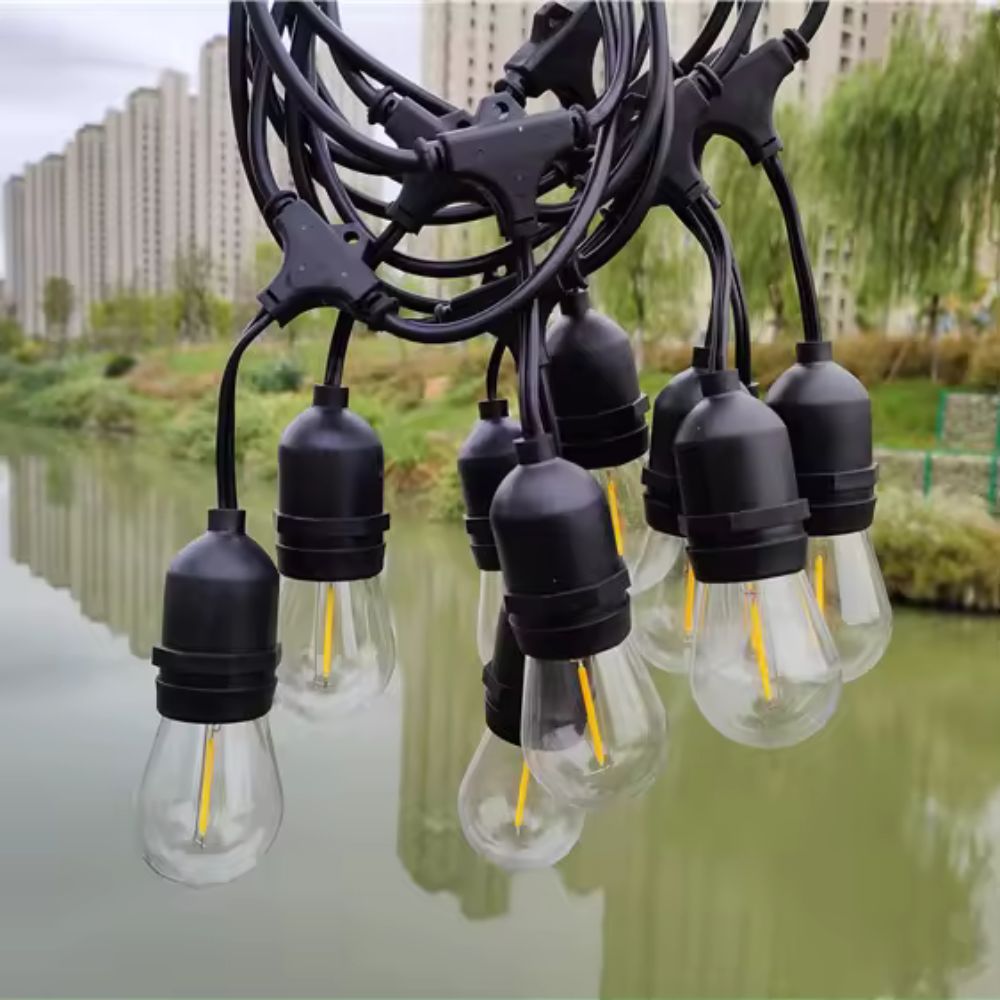 ghirlandă luminoasă solară pentru petreceri și evenimente outdoor