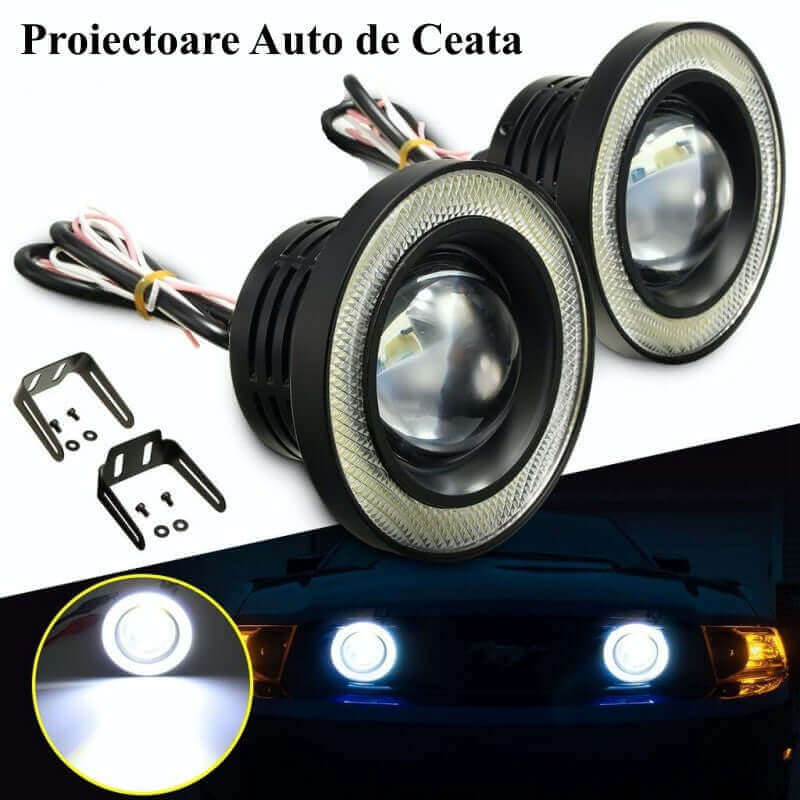 Proiector auto cu diametru 64MM