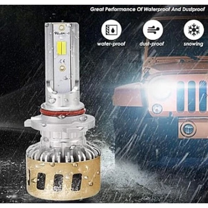 becuri LED auto fără erori CANBUS 80W 16000LM