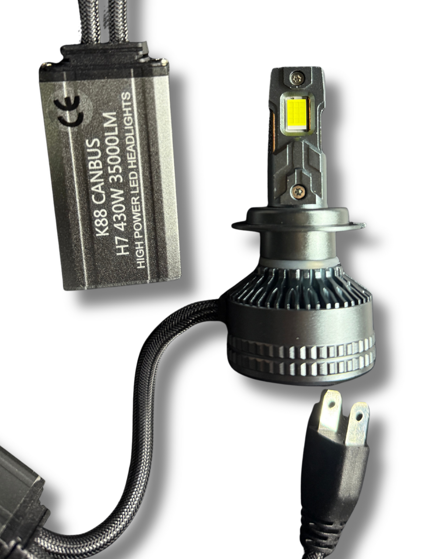 LED auto H7 430W 35000LM compatibil CANBUS montaj plug & play