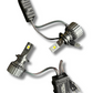 Set 2 becuri LED auto CANBUS 180W 18000LM H7 H1 H11 alb cald 4300K ultra puternic