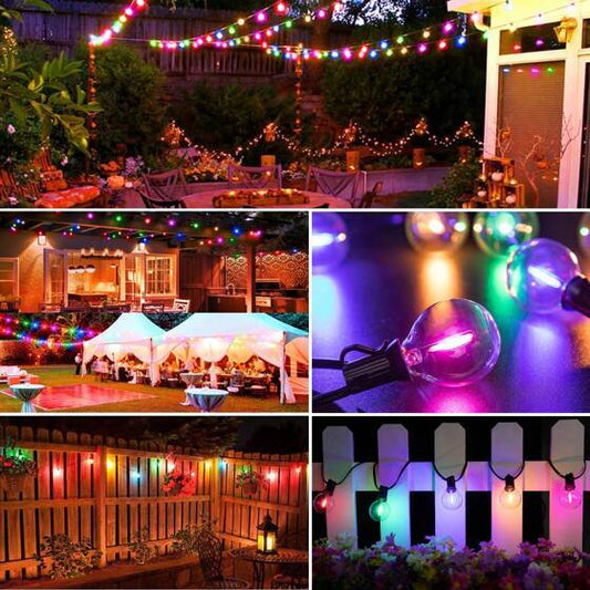 Ghirlandă luminoasă 6 metri cu 12 becuri LED