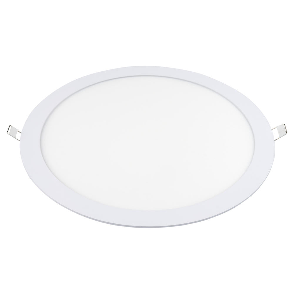 Lampă spot LED încăstrată rotundă albă 25W, lumină caldă 3000K, IP20