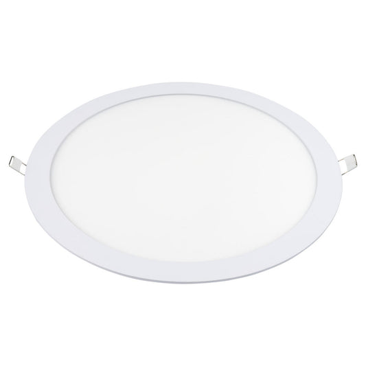 Lampă spot LED încăstrată rotundă albă 25W, lumină caldă 3000K, IP20