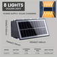 lampă solară LED de perete exterior 8W cu iluminare sus-jos
